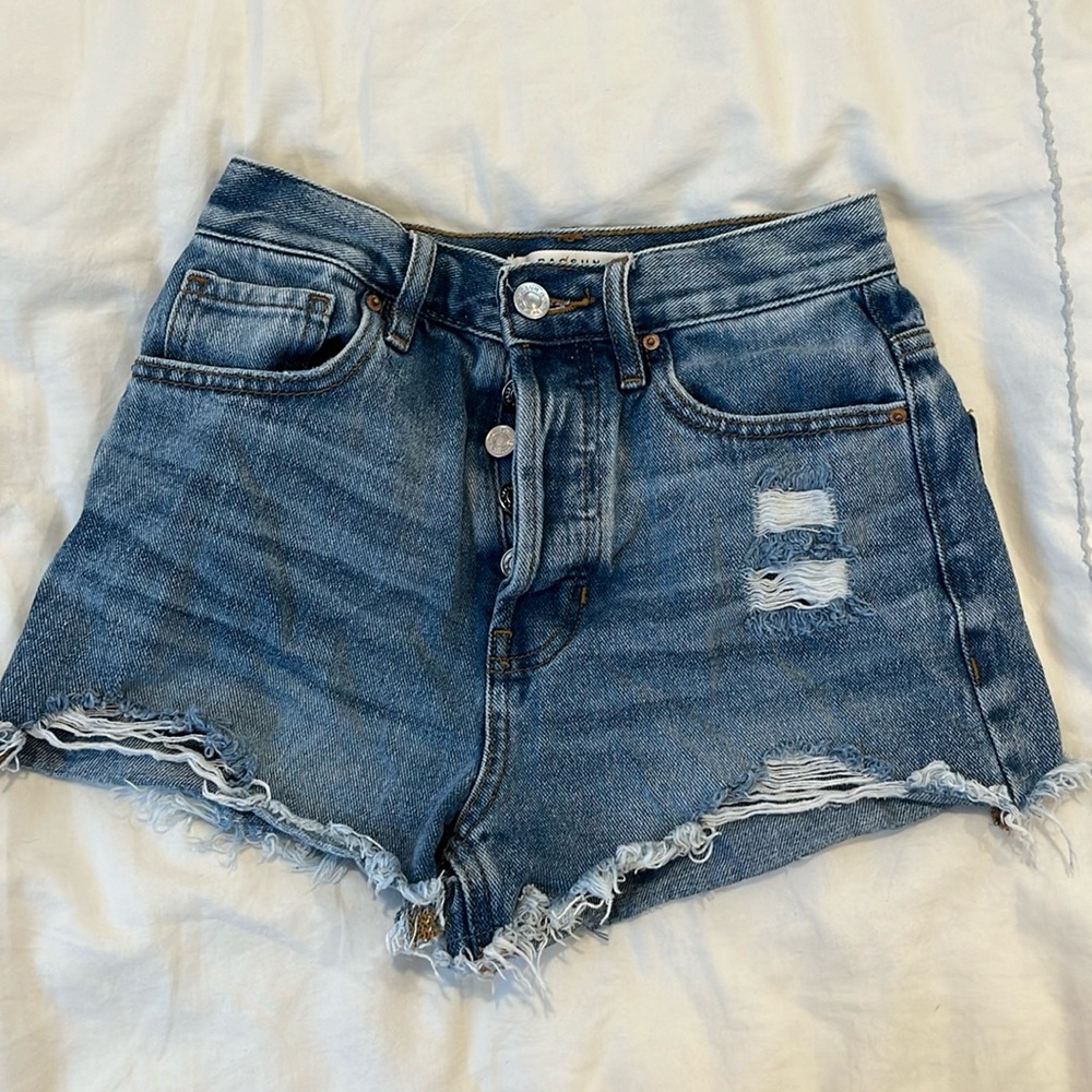 Pacsun vintage high rise jean shorts